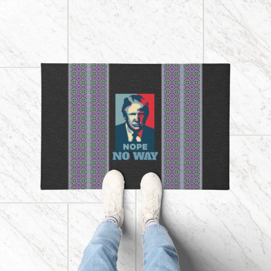 Paillasson Trump non pas le porte-tapis (Intérieur)