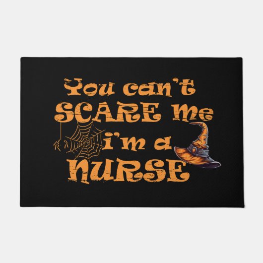 Paillasson Tu ne peux pas me faire peur, je suis infirmière H (Devant)