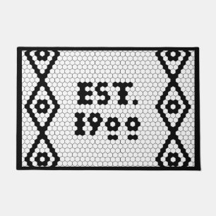 Paillasson Tuile Hex 1900 sur mesure