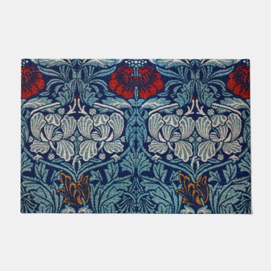 Paillasson Tulip et Rose, William Morris (Devant)