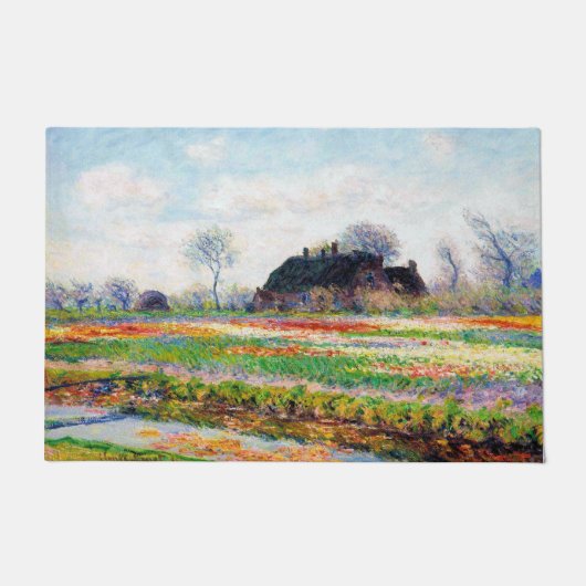 Paillasson Tulip Fields dans les Pays-Bas, Monet (Devant)