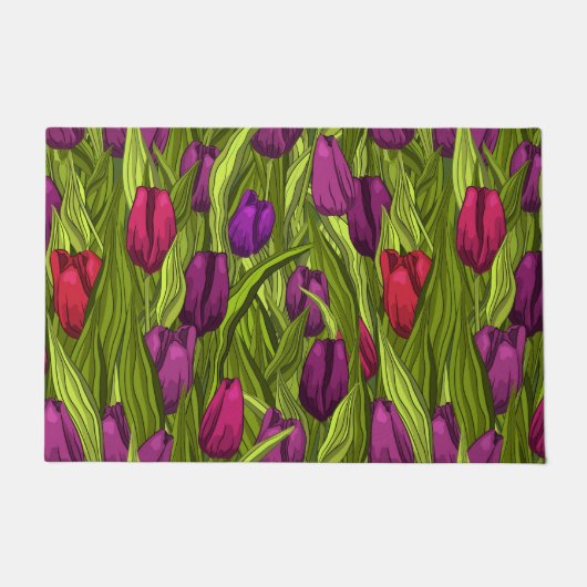 Paillasson Tulipes (Devant)