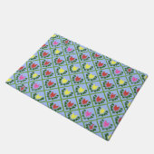 Paillasson Tulipes bleues (Incliné)