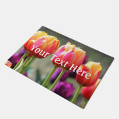 Paillasson Tulipes tombées flammes (Incliné)