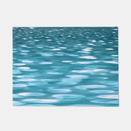 Paillasson Turquoise shimmer (Devant)