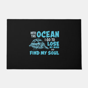 Paillasson Turtle Lover Into The Ocean