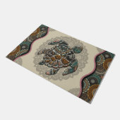 Paillasson Turtle Pattern Doormats, Turtle Lover Rugs (Incliné)