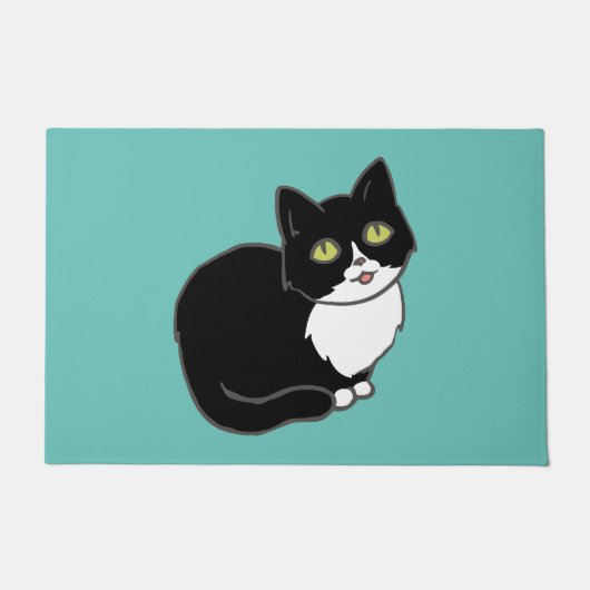 Paillasson Tuxie Tuxedo (Devant)