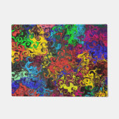 Paillasson Twirlers colorés Abstraits / (Devant)