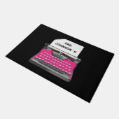 PAILLASSON "TYPEWRITER" DOORMAT (Incliné)