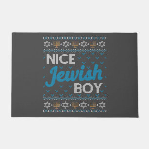 Paillasson Ugly Hanukkah Nice Jewish Boy Matching
