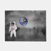 Paillasson Un astronaute dans l'espace extra-atmosphérique re (Devant)