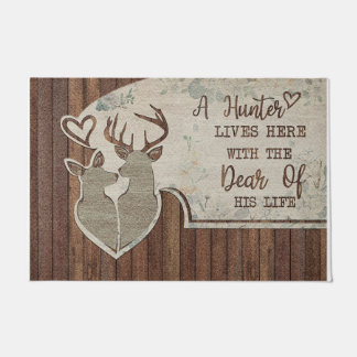 Paillasson Un Chasseur Et Cher De Sa Vie, Nouvelle Maison