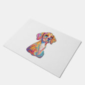 Paillasson Un chien aquarelle (Incliné)