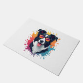 Paillasson Un chien mignon Bordure Collie [RB#10009] (Incliné)