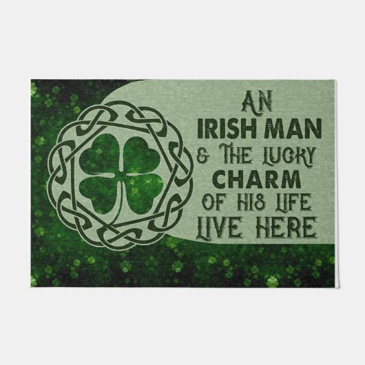 Paillasson Un Irlandais Et Le Charme Chanceux (Devant)