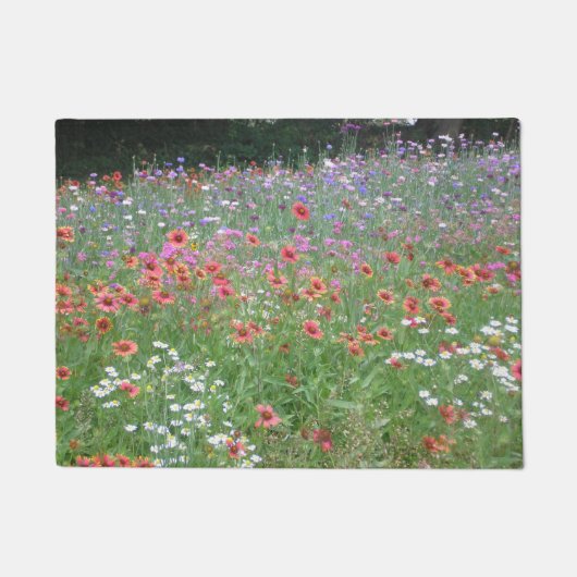 Paillasson "Un jardin de fleurs sauvages !" (Devant)