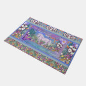 Paillasson Un paradis mauve (Incliné)