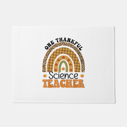 Paillasson Un professeur de sciences remerciant Super Thanksg (Devant)