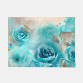 Paillasson Un Shabby Bleu Chic Ephemera Design Series 7 (Devant)