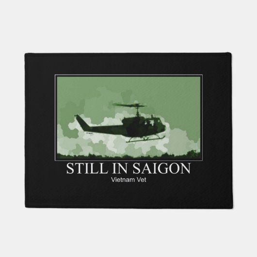 Paillasson Un vétéran fier du Vietnam vit ici (Devant)