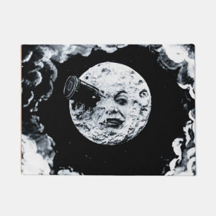 Paillasson Un voyage cinéma français vintage de lune au ré