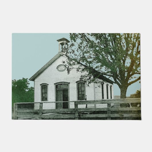 PAILLASSON UNE CHAMBRE ÉCOLE ÉCOLE HOUSE EAU COULEUR ENSEIGNA (Devant)