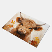 Paillasson Une jolie gamme de vaches Highland Design 1 (Incliné)