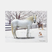 Paillasson "Une journée d'hiver" (Devant)