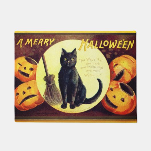 Paillasson Une joyeuse Halloween (Devant)