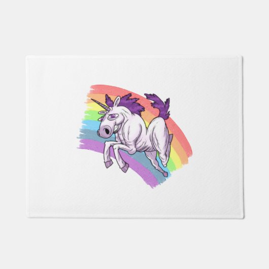 Paillasson Une licorne majestueuse (Devant)