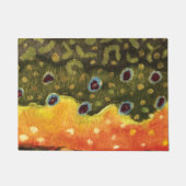 Paillasson Une maison de truite de ruisseau (Devant)