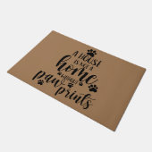 Paillasson Une maison n'est pas une maison sans empreintes de (Incliné)