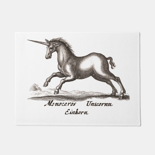 Paillasson Unicorn Classic Running Magic Woodland Créature (Devant)