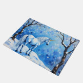 Paillasson Unicorne d'hiver (Incliné)