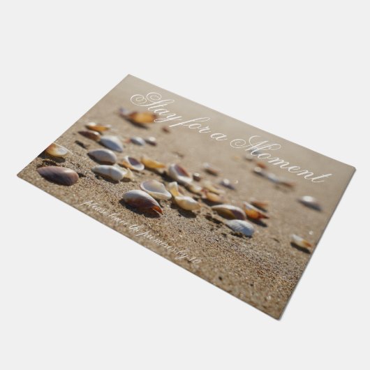 Paillasson Unique Sea Shells Intérieur Porte extérieure Mat (Incliné)