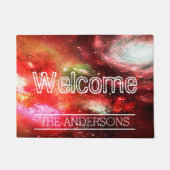 Paillasson Univers - Bienvenue (Devant)