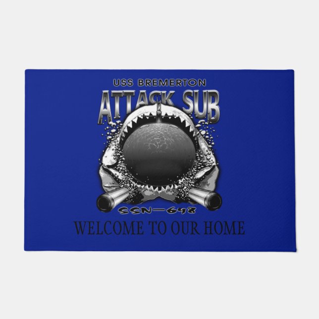 Paillasson USS Bremerton SSN-698 (Devant)