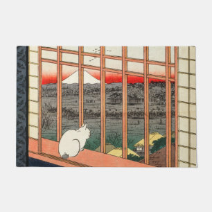 Paillasson Utagawa Hiroshige - Champs de riz Asakusa