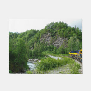 Paillasson Vacances en train Denali Express Alaska Photograph