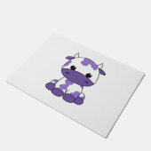 Paillasson Vache pourpre T-shirt surdimensionné_1 (Incliné)