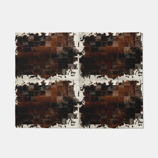 Paillasson Vachette Brown rustique (Devant)