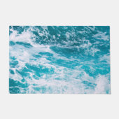 Paillasson Vagues de l'océan bleu (Devant)
