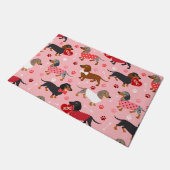 Paillasson Valentine Dachshund (Incliné)