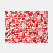 Paillasson Valentine's Day Hearts Pattern (Devant)
