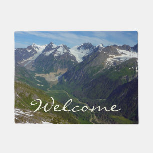 Paillasson Vallée sculptée par les glaciers de l'Alaska
