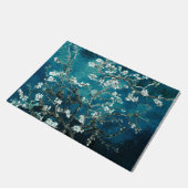 Paillasson Van Gogh Almond Blossoms Dark Turquoise (Incliné)