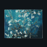 Paillasson Van Gogh Almond Blossoms : Turquoise foncé<br><div class="desc">"Entrez dans la vie artistique" Accueillez vos invités avec une touche d'art. Ce sombres tapis de portes Van Gogh Almond Blossoms turquoise allie fonctionnalité et élégance intemporelle, apportant une ambiance inspirée de la galerie juste à côté. Une façon élégante d'accueillir une bonne énergie seulement. paillasson de fleurs d'amande, tapis d'entrée...</div>