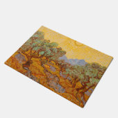 Paillasson Van Gogh Olive Trees Soleil Jaune Ciel (Incliné)