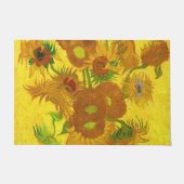 Paillasson Van Gogh Quinze Tournesols Dans Un Vase Art (Devant)